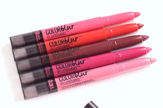 Maybelline Fast and Fuchsia ColorBlur review  swatches