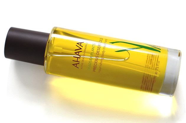 AHAVA Dead Sea Plants body oil review