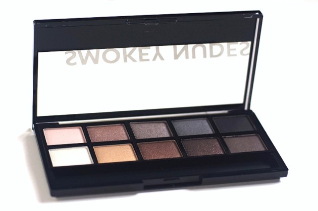 Annabelle Smokey Nudes Dark Lights eyeshadow palette review swatches photos