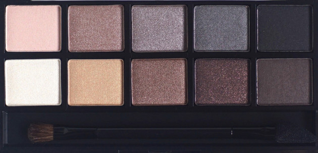 Annabelle Smokey Nudes eyeshadow palette review
