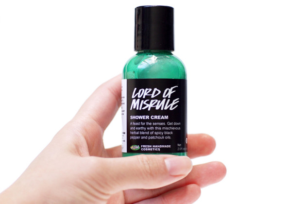 LUSH Lord of Misrule Shower Cream review