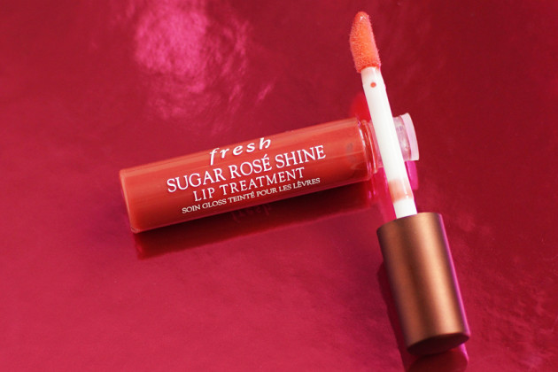 Fresh Sugar Rose Shine Lip Treatment review gloss