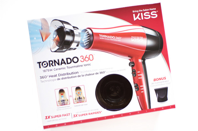 KISS products tornado 360 ceramic tourmaline ionic dryer