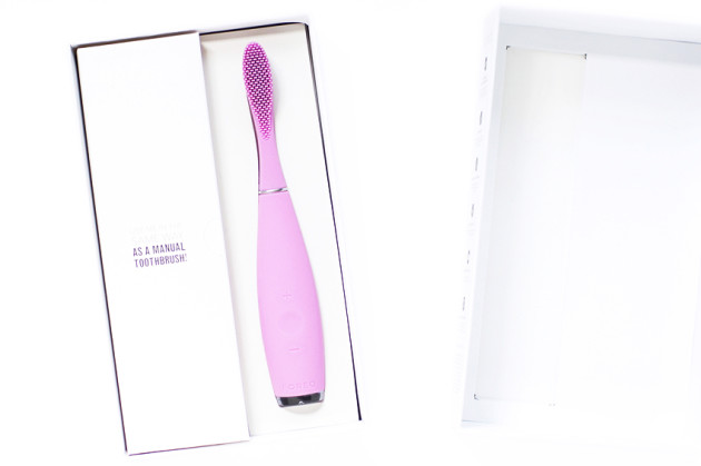 FOREO lavender toothbrush ISSA review