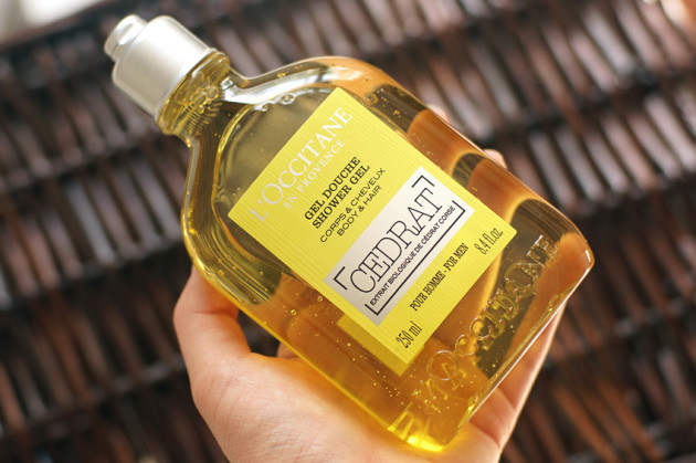 L'Occitane cedrat shower gel review citron