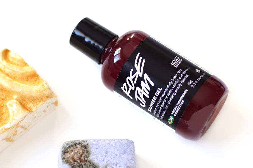 Lush Cosmetics' Holiday Collection Features the Iconic Rose Jam Shower Gel