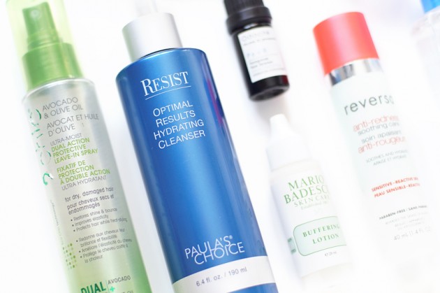 -Skin and haircare favourites