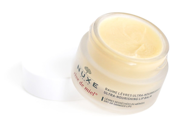 Nuxe Reve de Miel Ultra-Nourishing Lip Balm review texture comparison scent