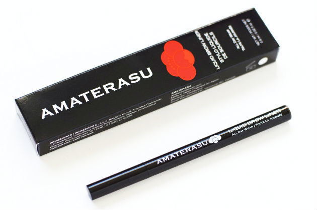 Amaterasu Liquid Brow Liner review Brunette