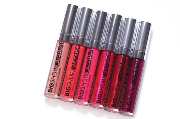 Annabelle cosmetics Big Show Lacquer lipgloss review