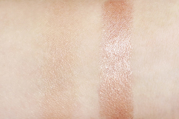 Estee Lauder sunset bronze highlighter stick swatch review