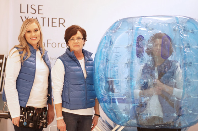 Lise Watier HydraForce launch the bay west edmonton mall