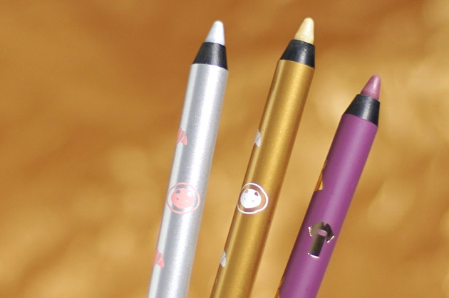 shu uemura play & remix drawing pencil silver gold plum