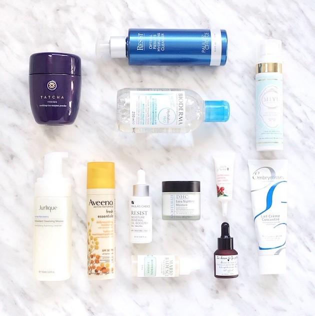 Silicone-free dry skin favourites