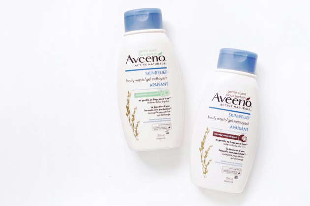 Aveeno Gentle Scent body wash lotion review