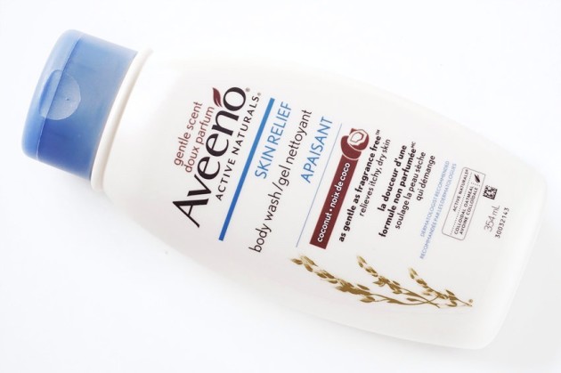 Aveeno Skin Relief Gentle Scent body wash coconut review