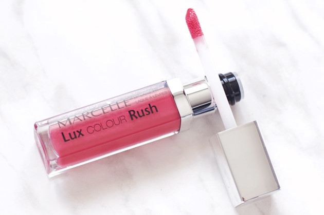 Marcelle Ruby Rose review swatch Lux Colour Rush Lacquer