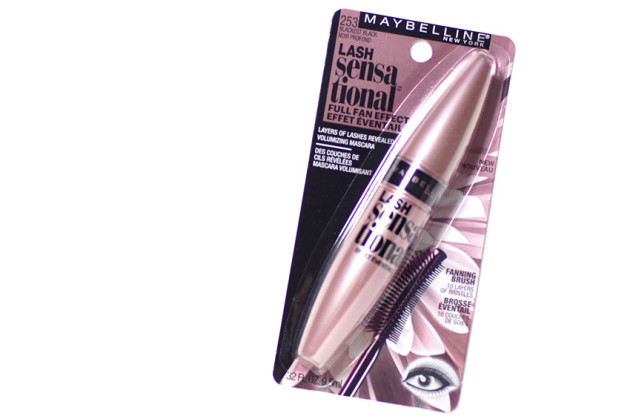 Maybelline Lash Sensational Blackest Black review photos packaging