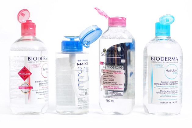 Micellar water review comparison bioderma garnier marcelle