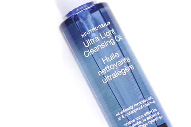Neutrogena Ultra Light cleansing oil for all skin types