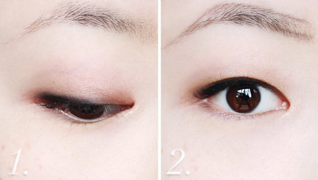 Annabelle Skinny Brow Liner swatches before after tutorial