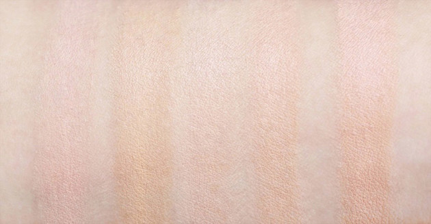 Rodial 01 aspen foundation concealer swatches comparisons