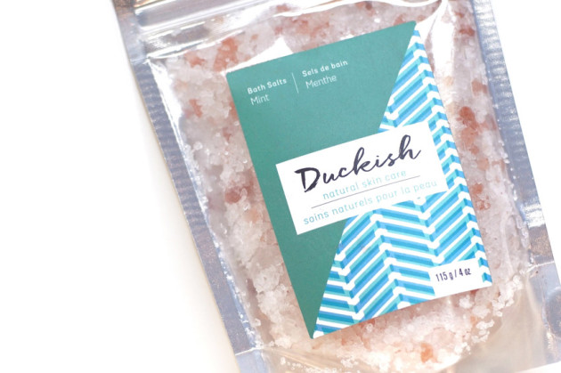 Duckish mint bath salts review photos
