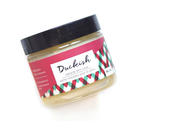 Duckish pink grapefruit body butter review