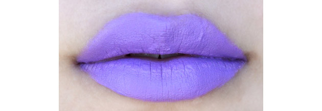 NYX Liquid Suede cream lipstick swatch Sway