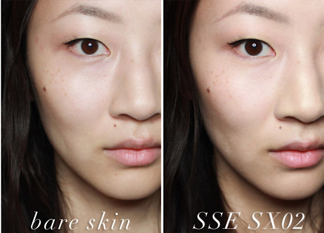 Kevyn Aucoin Sensual Skin Enhancer before after SX02