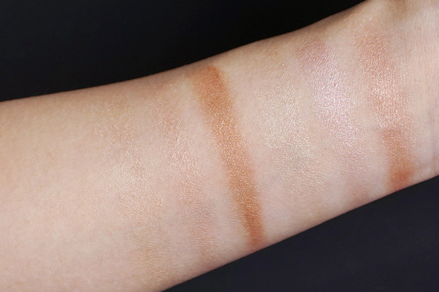 pur-minerals-sun-kissed-glow-illuminating-palette-swatches-review