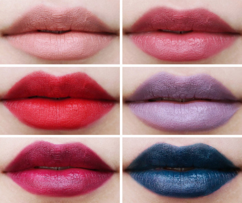 MAKE UP FOR EVER ROUGE ARTIST FOR EVER MATTE LIPSTICK SWATCHES / REVIEW 