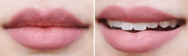 Marcelle Buff Nude, Rosy Nude lipstick swatch, review