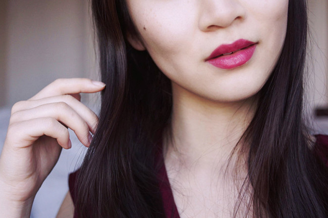 Clinique Crayola Red Violet swatch review Chubby Stick Intense