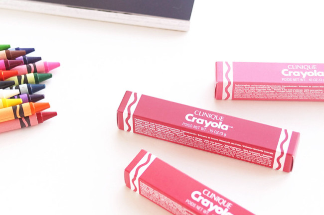 Clinique x Crayola Chubby Stick review photos swatches