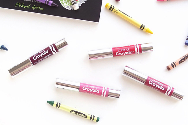 Clinique x Crayola Mauvelous review