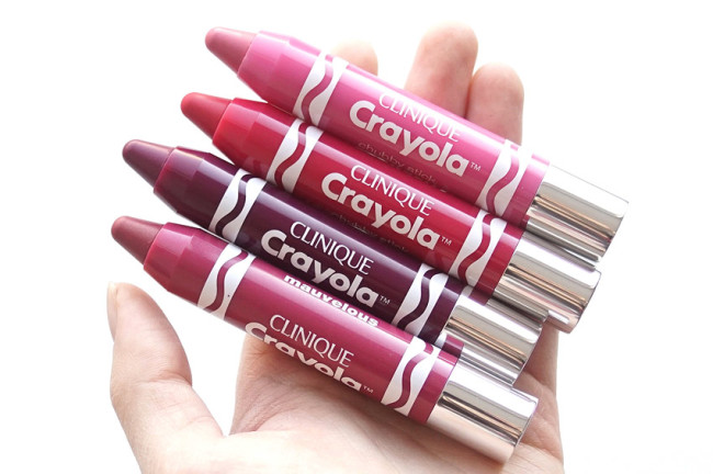 Clinique x Crayola Red Violet chubby stick intense review