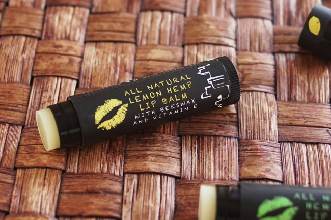 Lovetica lemon hemp lip balm review