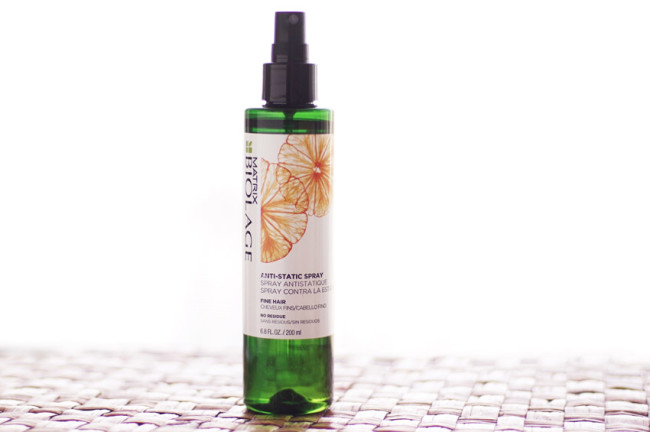 Matrix Biolage Anti-Static spray review