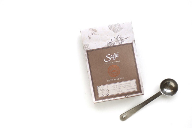 Saje pain release bath salts review