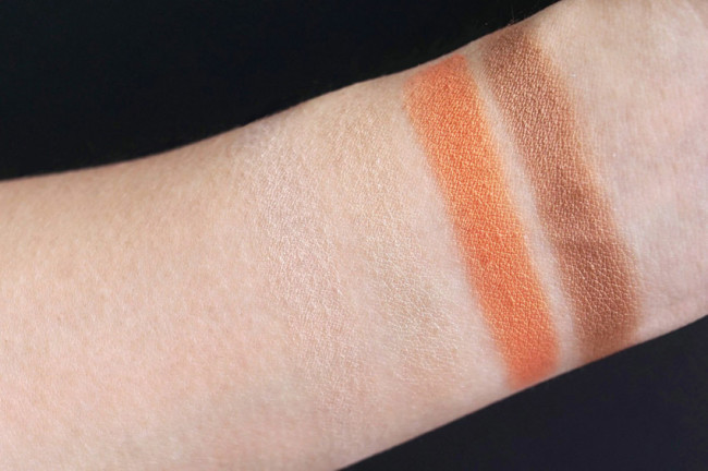 Clarins summer 2017 sunkissed eyeshadow palette quartet swatches review photos