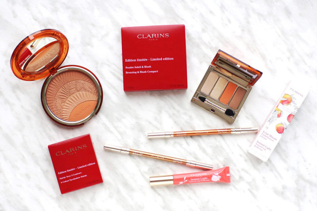 Clarins sunkissed makeup collection review summer 2017