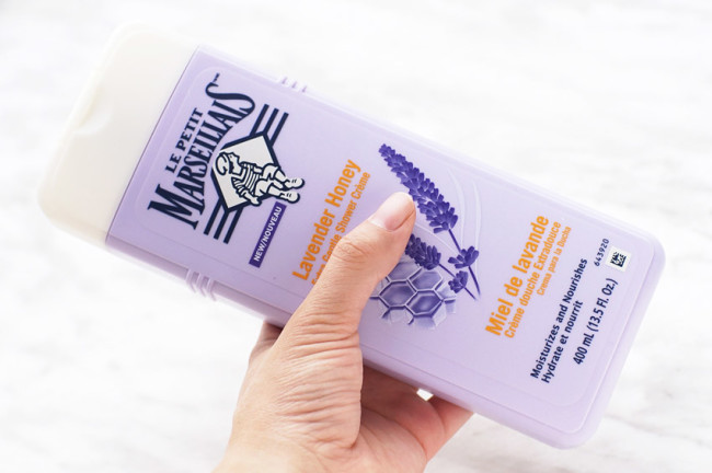 Le Petit Marseillais lavender honey shower cream review