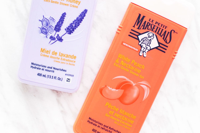 Le Petit Marseillais review white peach nectarine shower gel