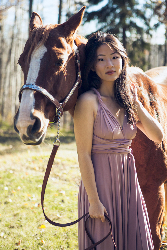 sakura maxi convertible dress