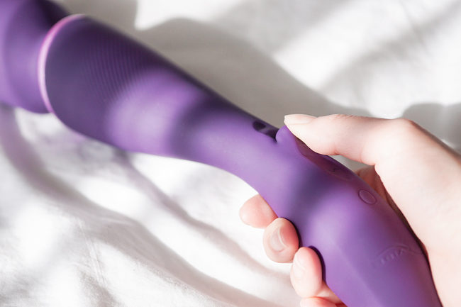 app controlled sex toy review wand
