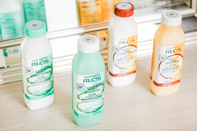 garnier fructis treat shampoo conditioner review